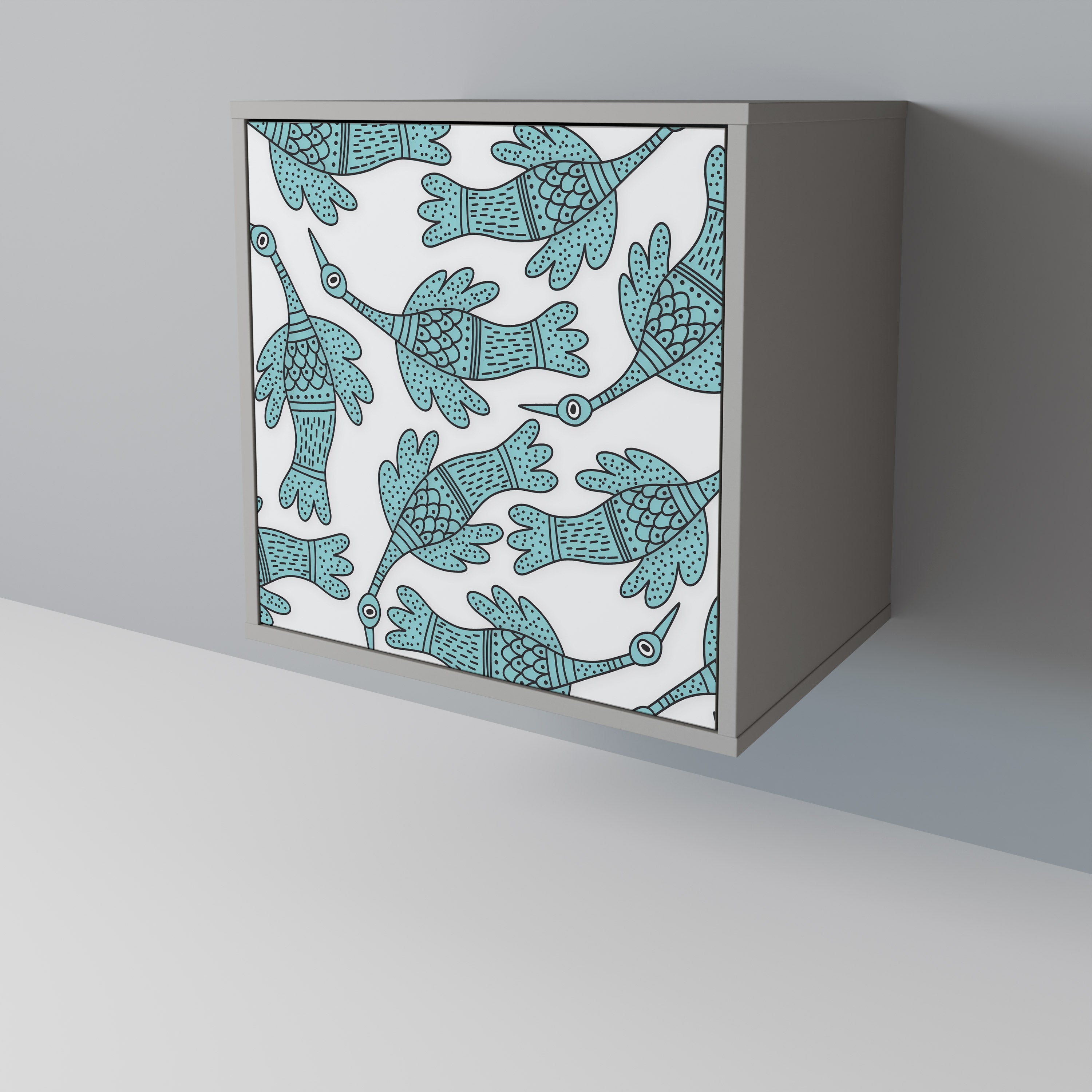 WATERSPOUT SONGIBIRD Sideboard mit 1 Tür in Grau