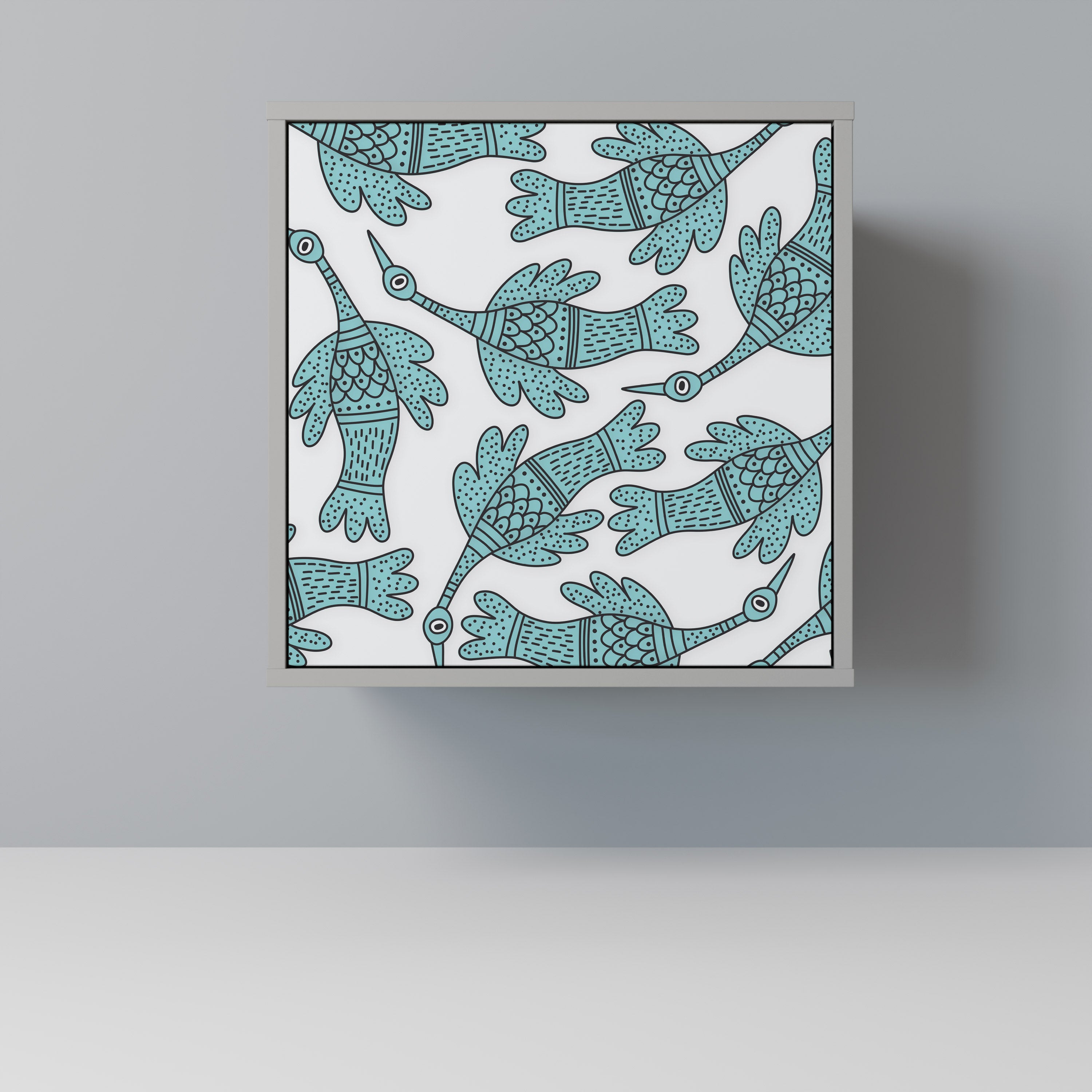 WATERSPOUT SONGIBIRD Sideboard mit 1 Tür in Grau