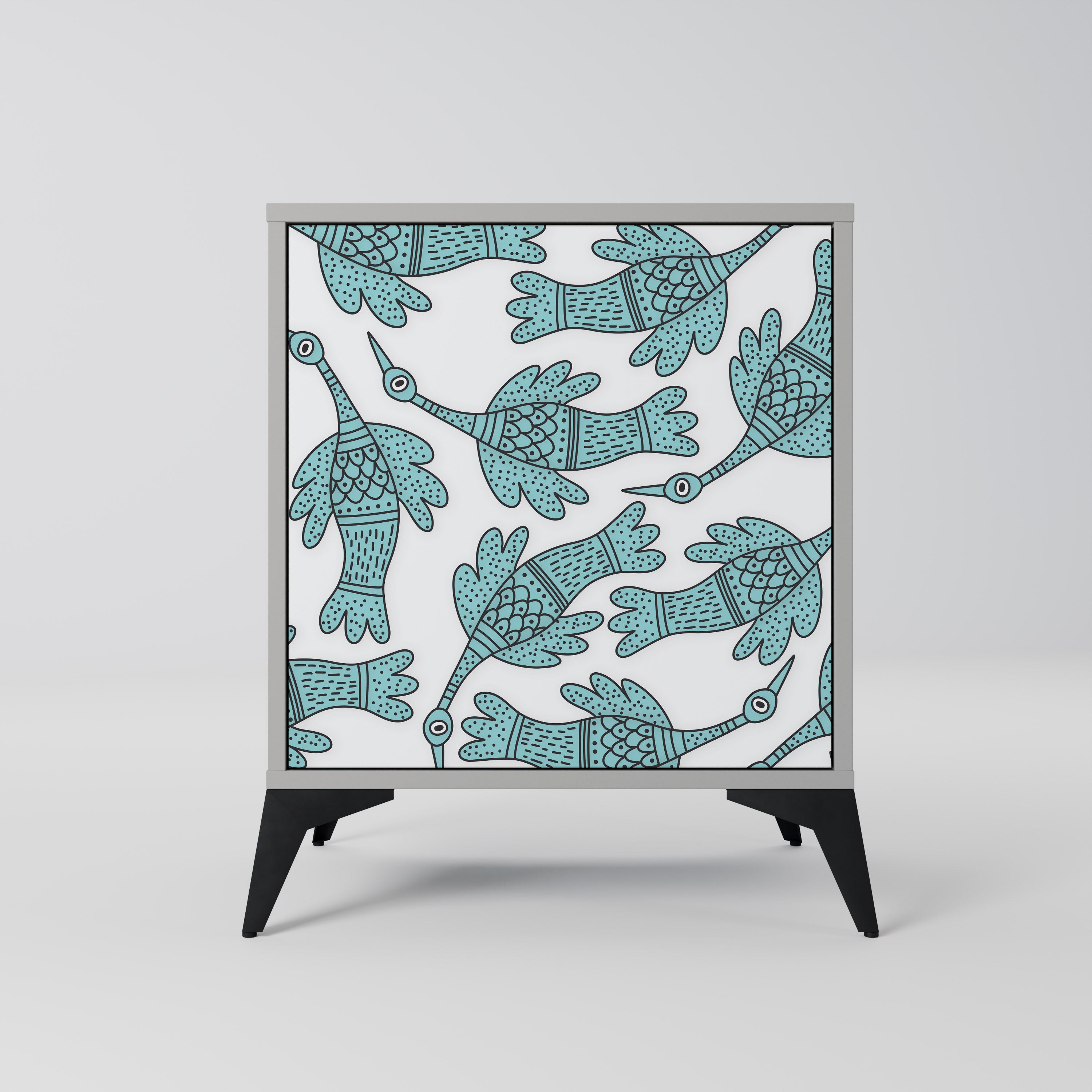 WATERSPOUT SONGIBIRD Sideboard mit 1 Tür in Grau