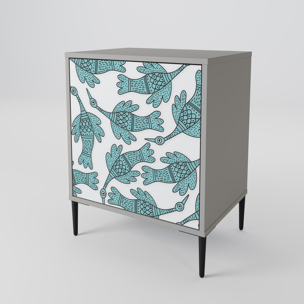 WATERSPOUT SONGIBIRD Sideboard mit 1 Tür in Grau