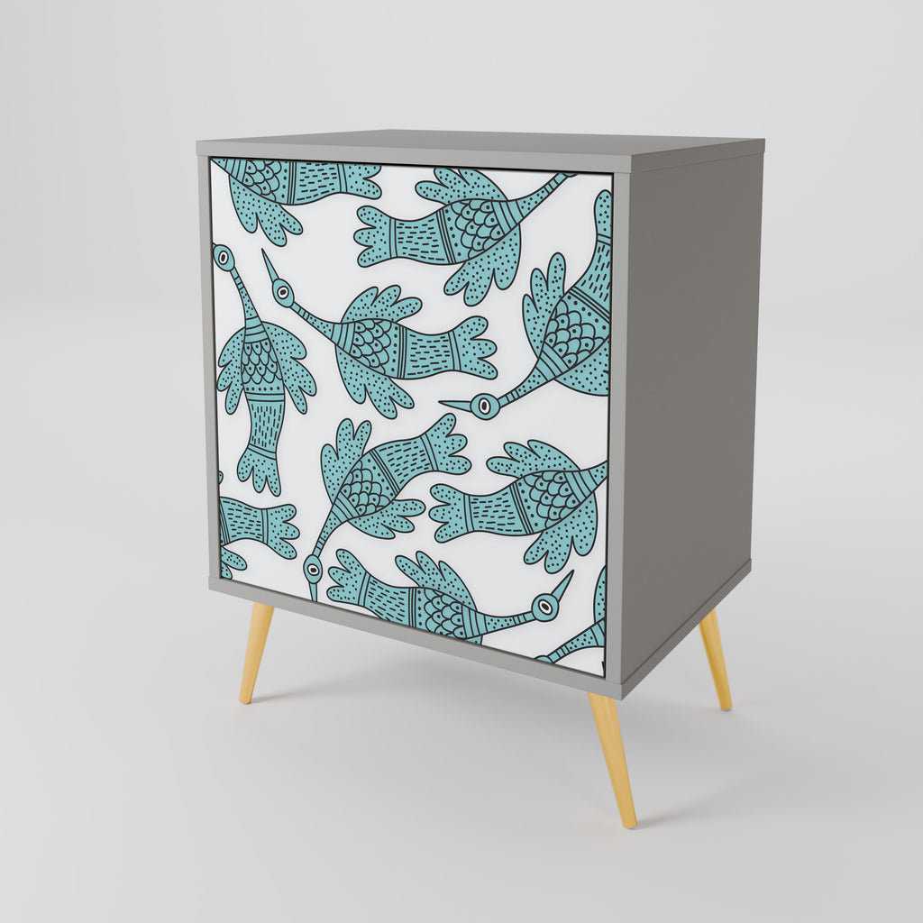 WATERSPOUT SONGIBIRD Sideboard mit 1 Tür in Grau