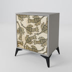 ALMONDINE SONGBIRD Sideboard mit 1 Tür in Grau