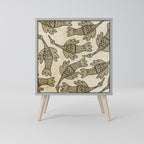 ALMONDINE SONGBIRD Sideboard mit 1 Tür in Grau