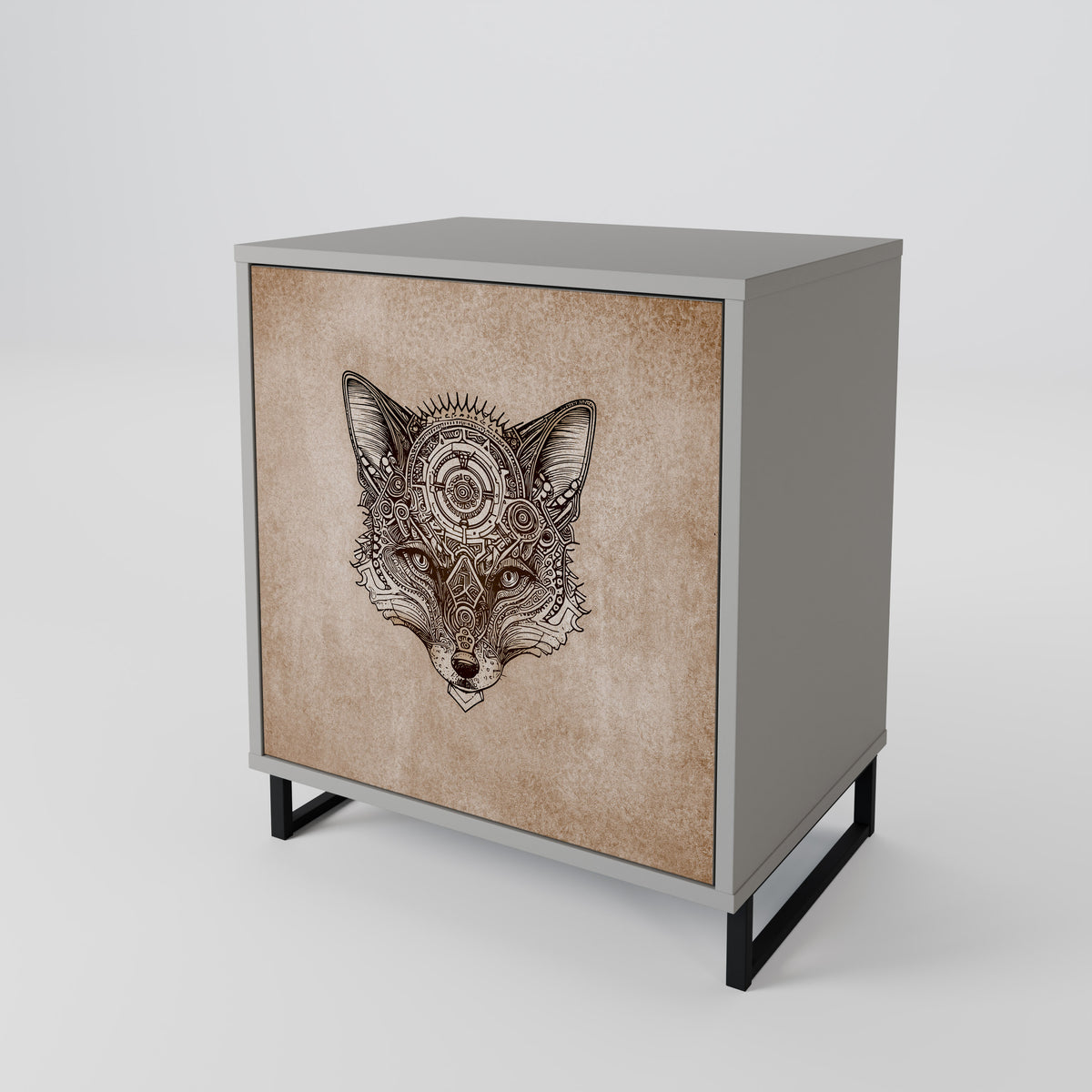 STEAMPUNK CLAN 1-türiges Sideboard