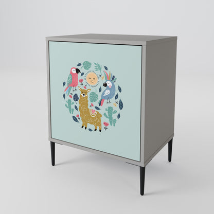 COLORFUL ALPACAS 1-türiges Sideboard