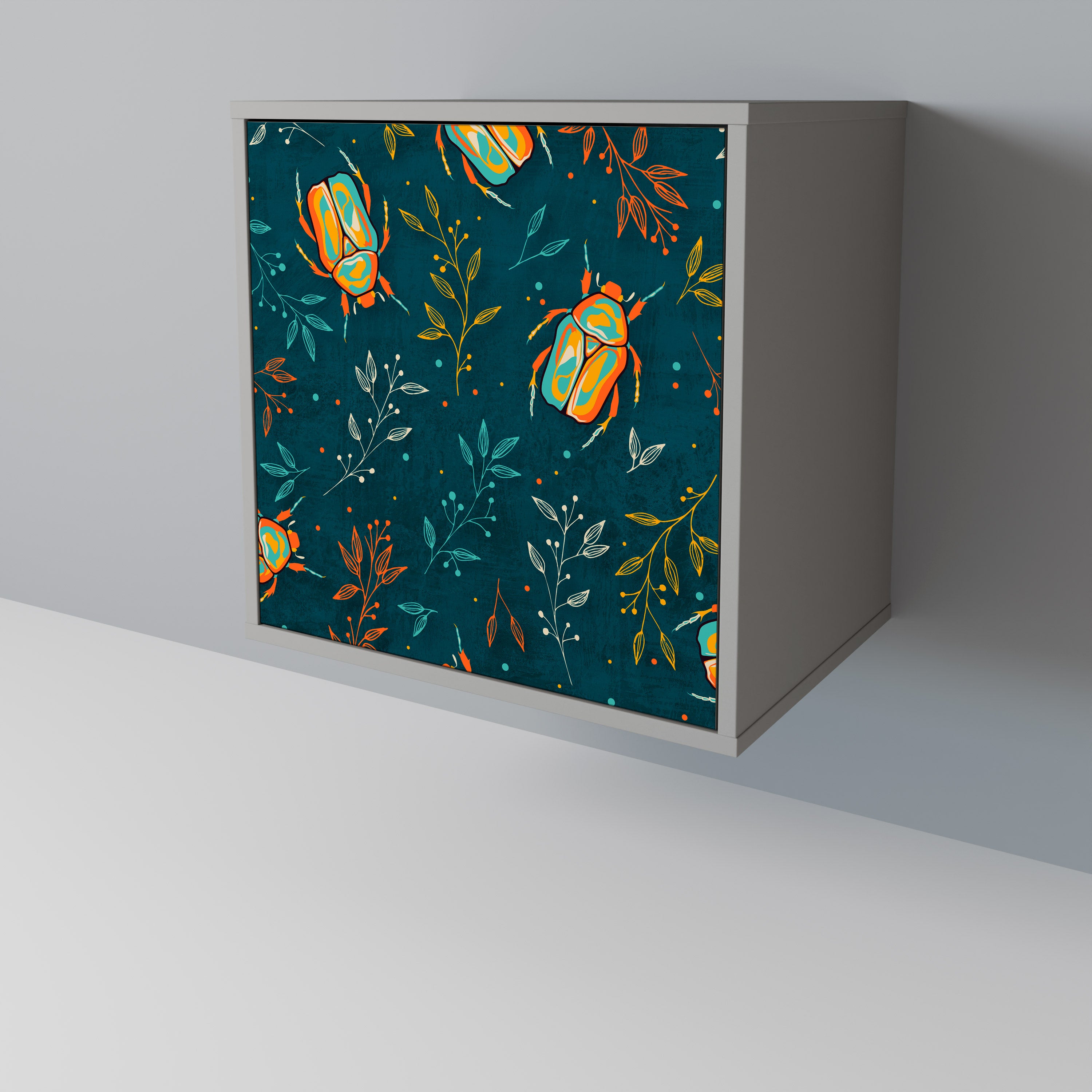 AUTUMN INSECTS Sideboard mit 1 Tür in Grau