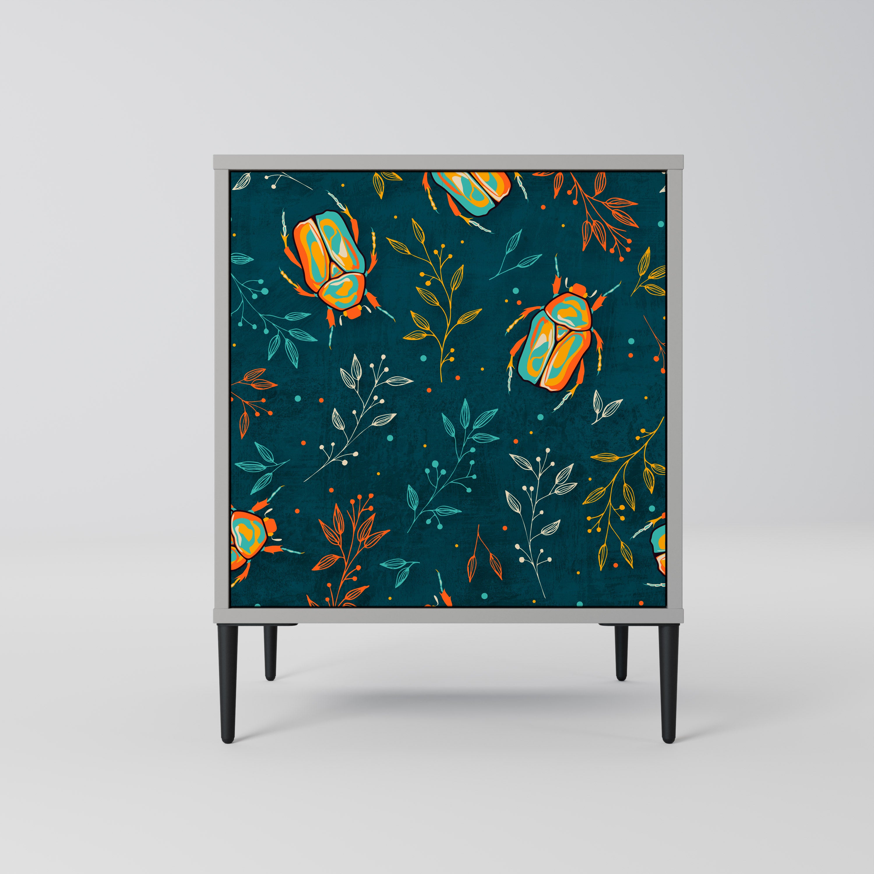 AUTUMN INSECTS Sideboard mit 1 Tür in Grau