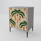 DANCING PREDATORS Sideboard mit 1 Tür in Grau