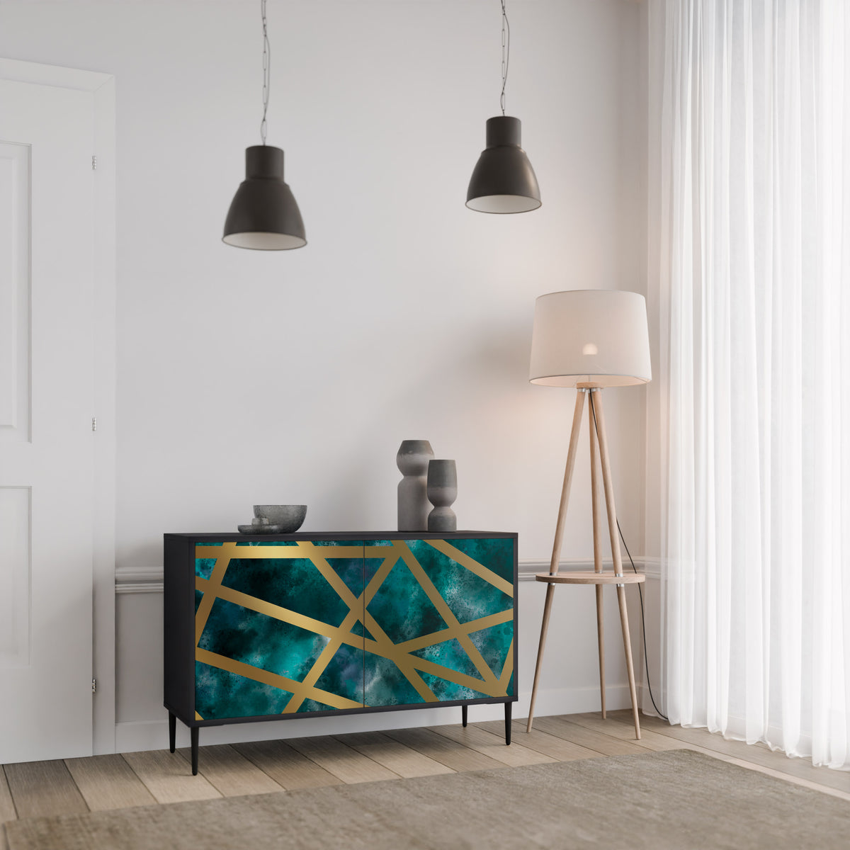 THE LABYRINTH OF GOLD 2-türiges Sideboard