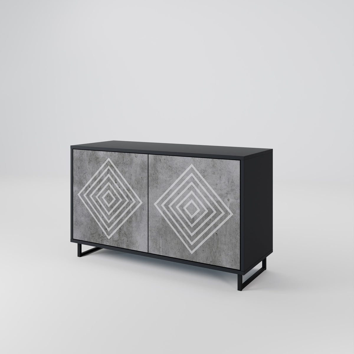POLYGONAL ARTISTRY 2-türiges Sideboard
