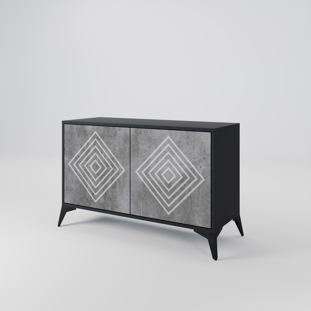 POLYGONAL ARTISTRY 2-türiges Sideboard