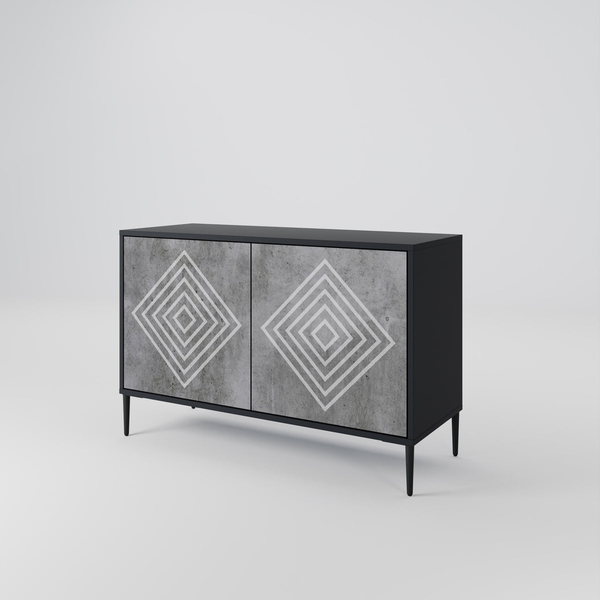 POLYGONAL ARTISTRY 2-türiges Sideboard