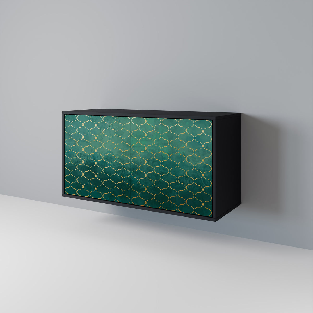 TESSELATED GREENERY 2-türiges Sideboard