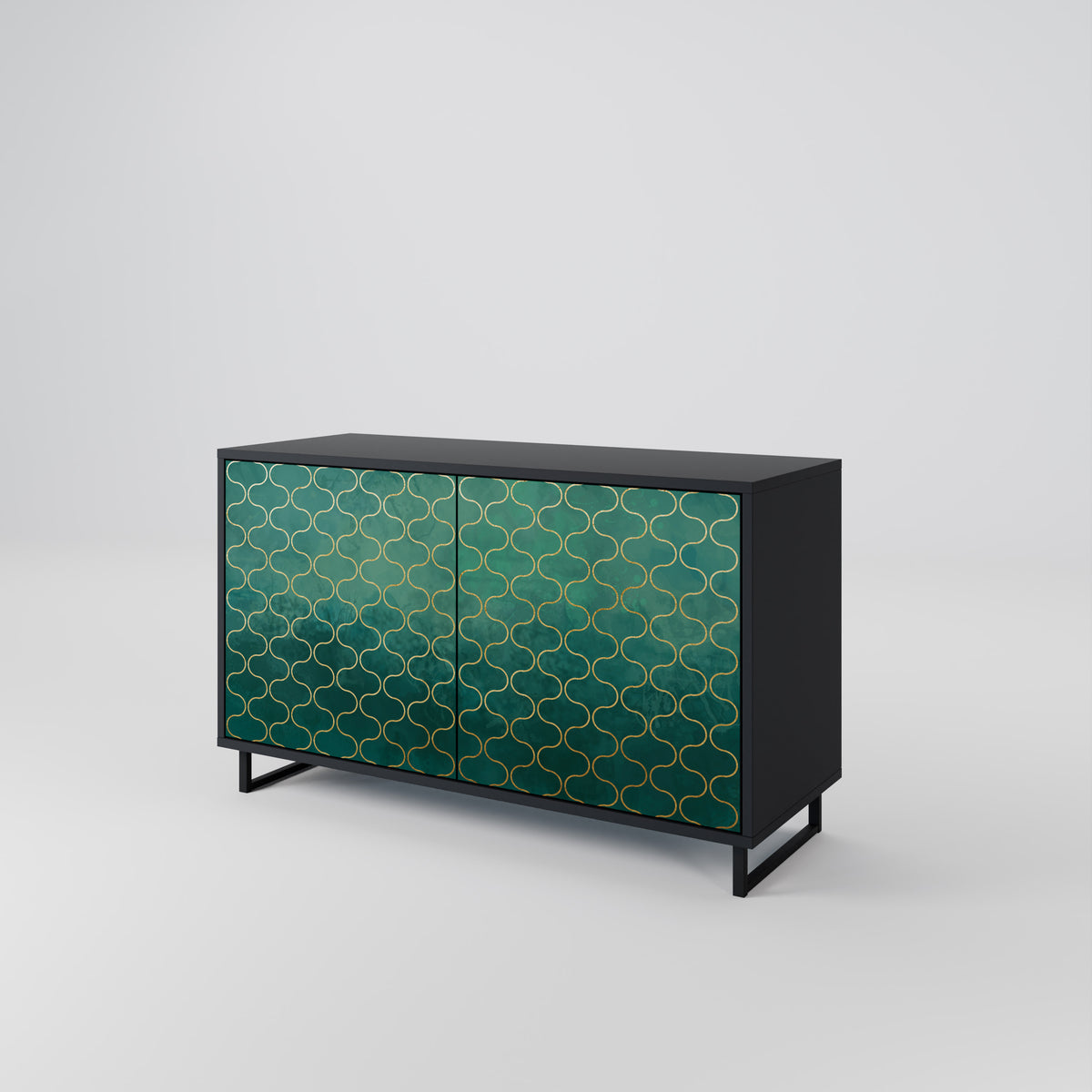 TESSELATED GREENERY 2-türiges Sideboard