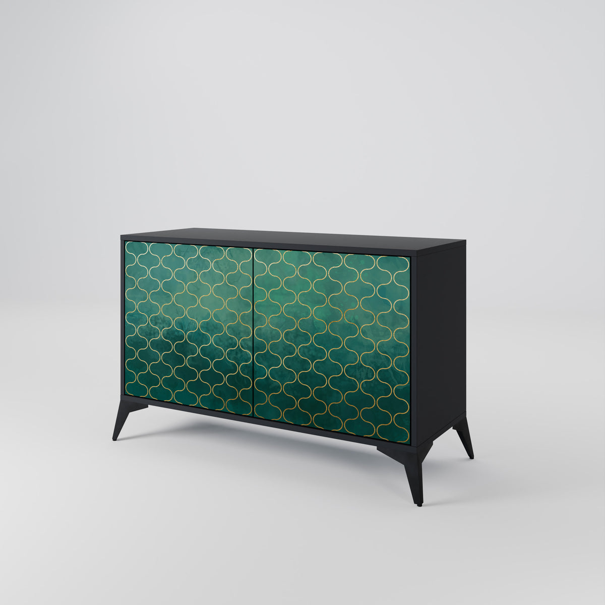 TESSELATED GREENERY 2-türiges Sideboard