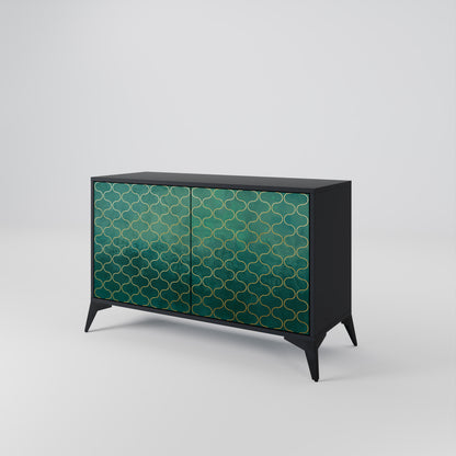 TESSELATED GREENERY 2-türiges Sideboard