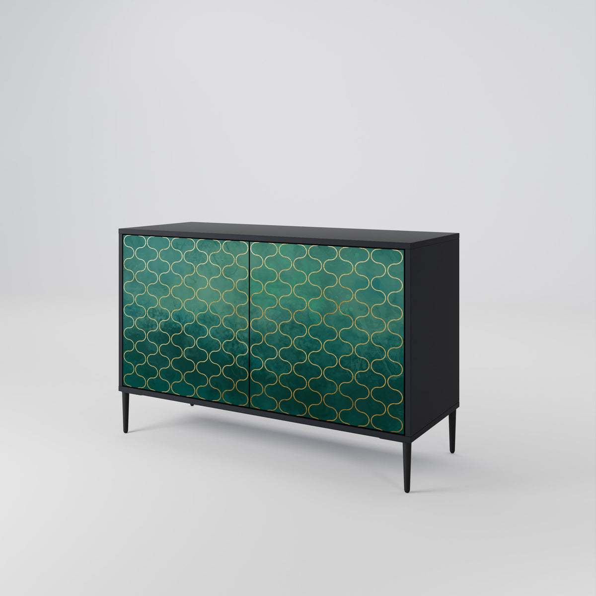 TESSELATED GREENERY 2-türiges Sideboard