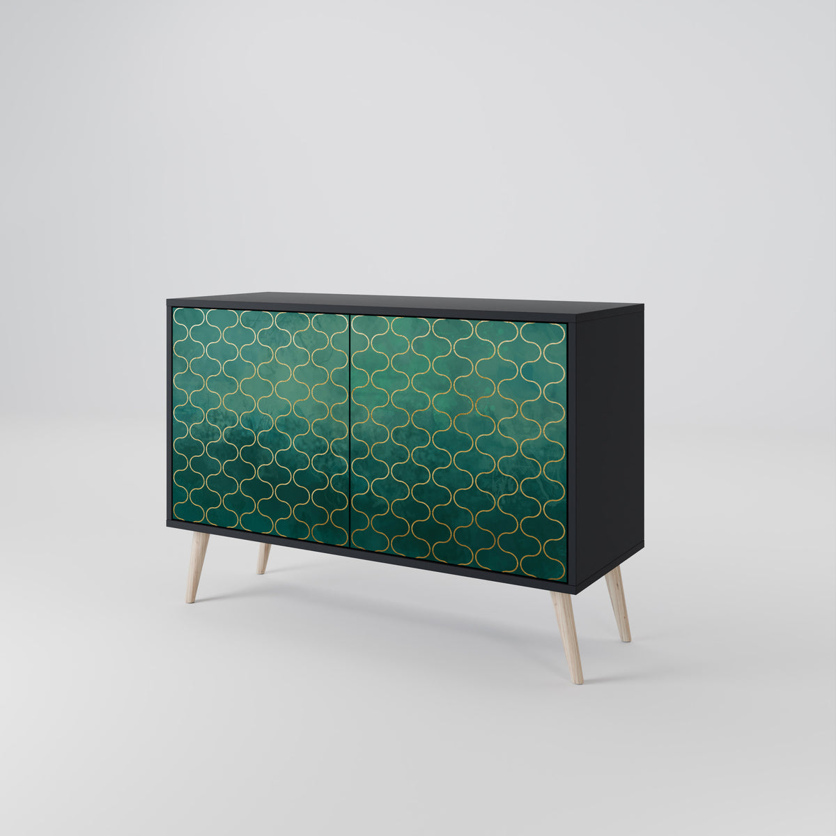 TESSELATED GREENERY 2-türiges Sideboard