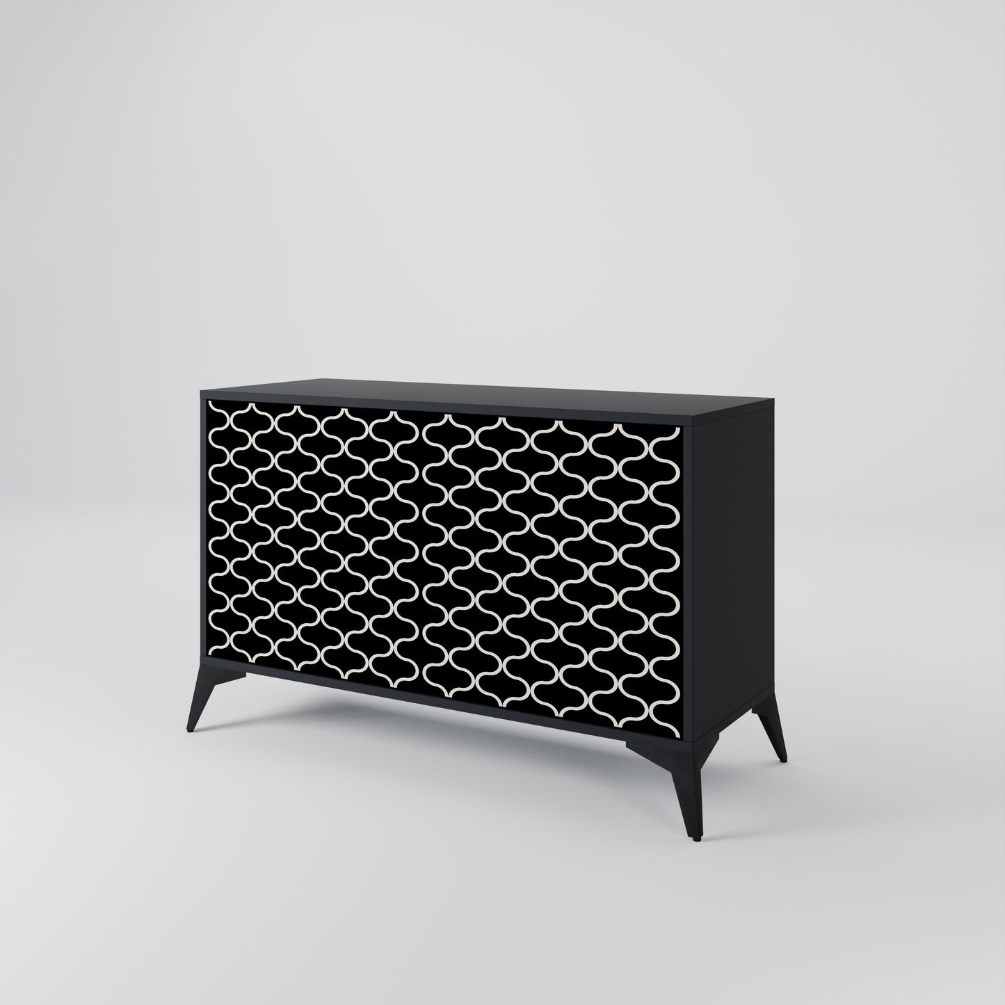 TESSELATED BLACKNESS 2-türiges Sideboard