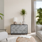 CONCRETE MOVEMENT 2-Door Sideboard in Black Finish