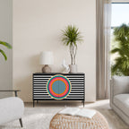 SPECTRA SHOWCASE 2-Door Sideboard in Black Finish