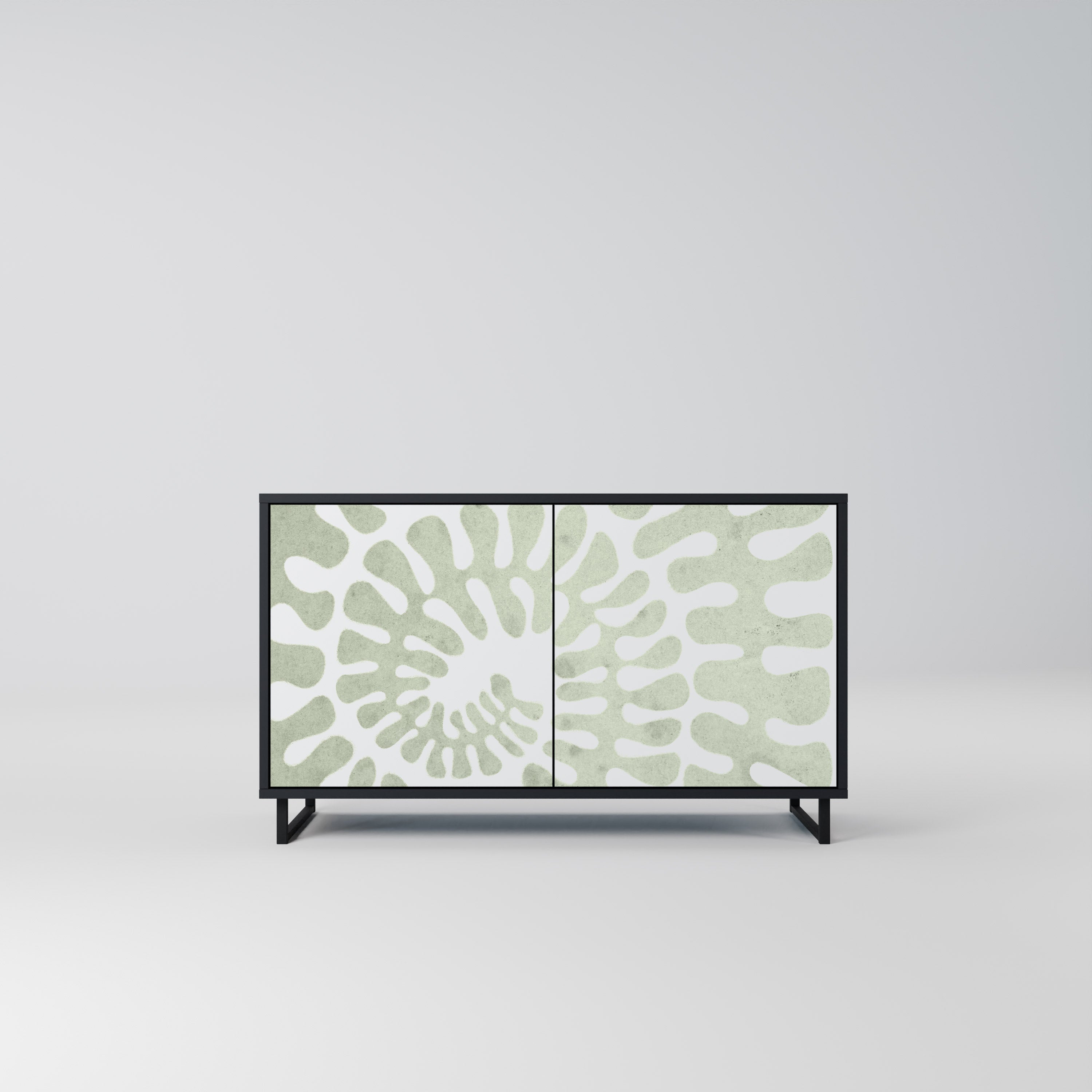 HELIX DANCE Sideboard mit 2 Türen in Schwarz