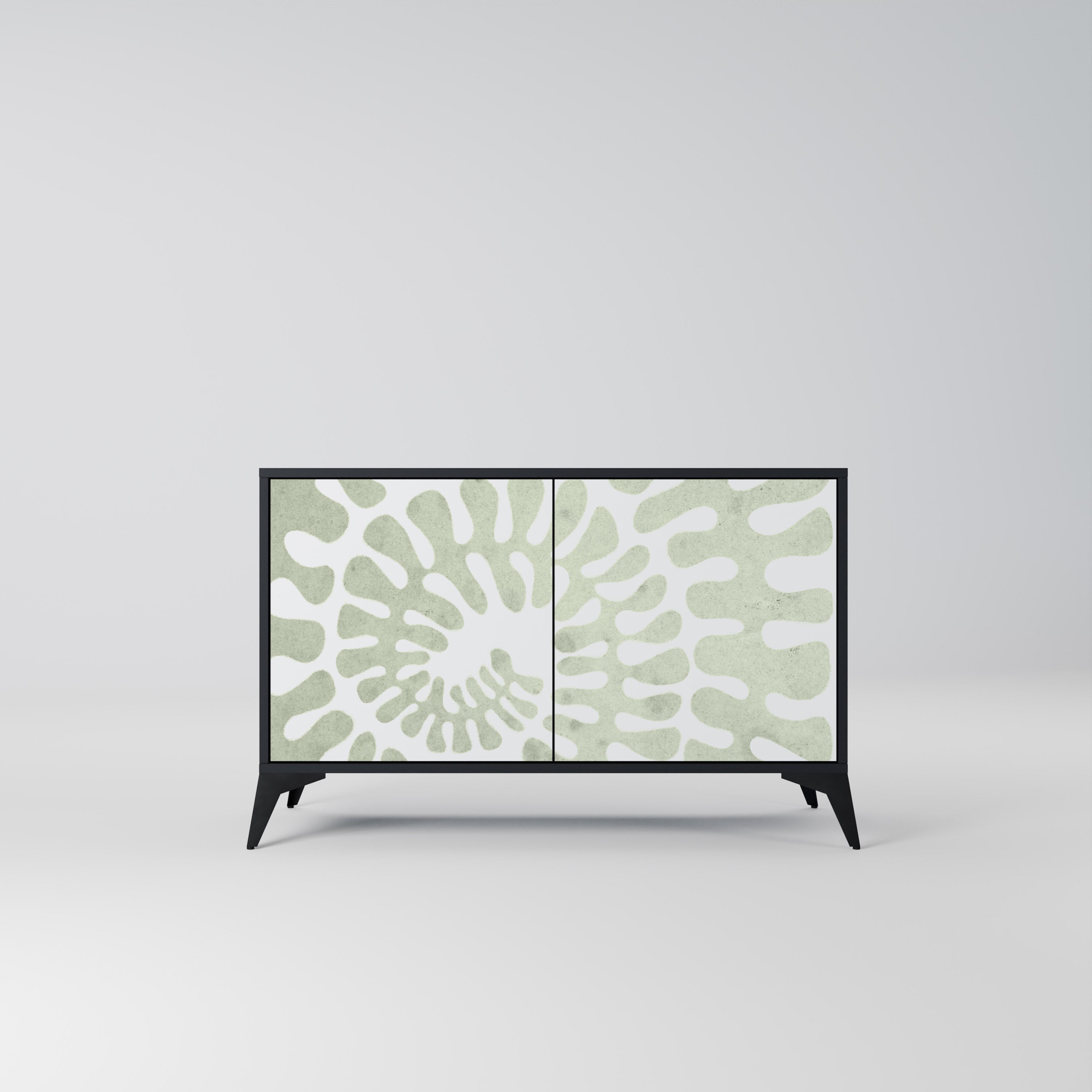 HELIX DANCE Sideboard mit 2 Türen in Schwarz