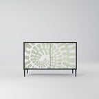 HELIX DANCE Sideboard mit 2 Türen in Schwarz