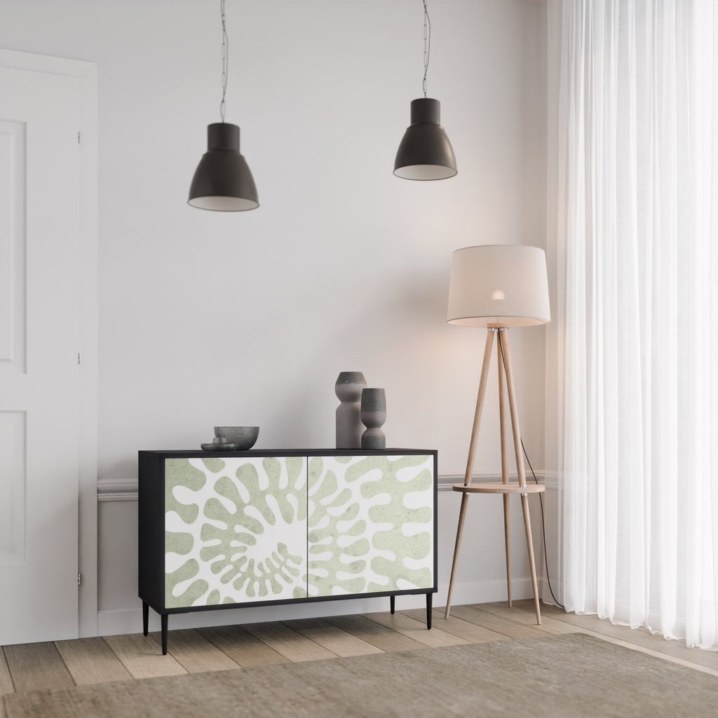 HELIX DANCE Sideboard mit 2 Türen in Schwarz