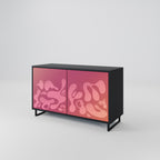 IRREGULAR PINK Sideboard mit 2 Türen in Schwarz