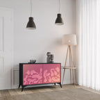 IRREGULAR PINK Sideboard mit 2 Türen in Schwarz