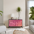 IRREGULAR PINK Sideboard mit 2 Türen in Schwarz