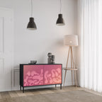 IRREGULAR PINK Sideboard mit 2 Türen in Schwarz