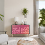 IRREGULAR PINK Sideboard mit 2 Türen in Schwarz