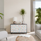 ENERGETIC SPOTS Sideboard mit 2 Türen in Schwarz