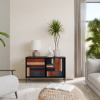 INTREPID FORMATION 2-Door Sideboard in Black Finish