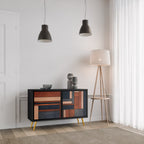 INTREPID FORMATION 2-Door Sideboard in Black Finish