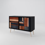 INTREPID FORMATION 2-Door Sideboard in Black Finish