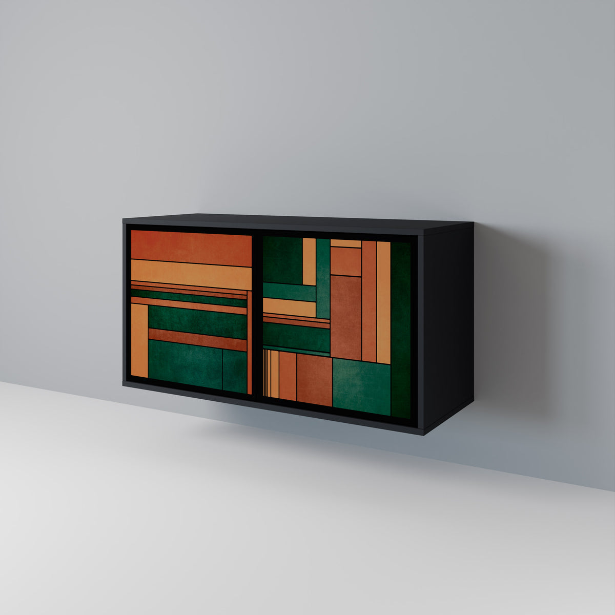 EARTHY FIGURES 2-türiges Sideboard