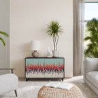 CHROMA CONTOURS 2-Door Sideboard in Black Finish