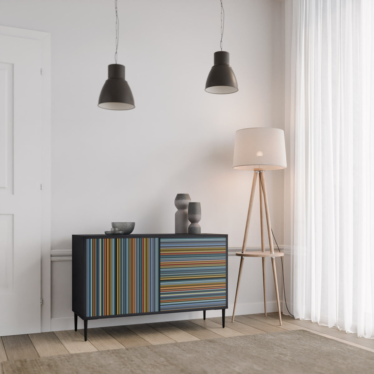 LINEOUT SPECTRUM 2-türiges Sideboard