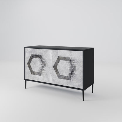 HEXAGONAL FIGURES 2-türiges Sideboard
