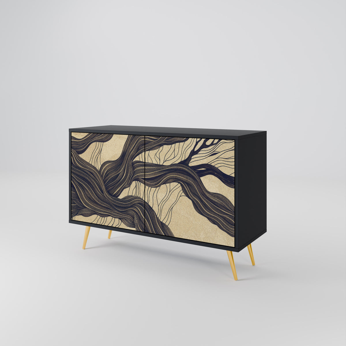 UNIFIED FRAGMENTS 2-türiges Sideboard