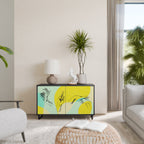 BODY LANGUAGE Sideboard mit 2 Türen in Schwarz