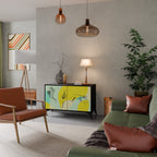 BODY LANGUAGE Sideboard mit 2 Türen in Schwarz