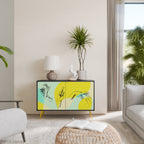 BODY LANGUAGE Sideboard mit 2 Türen in Schwarz