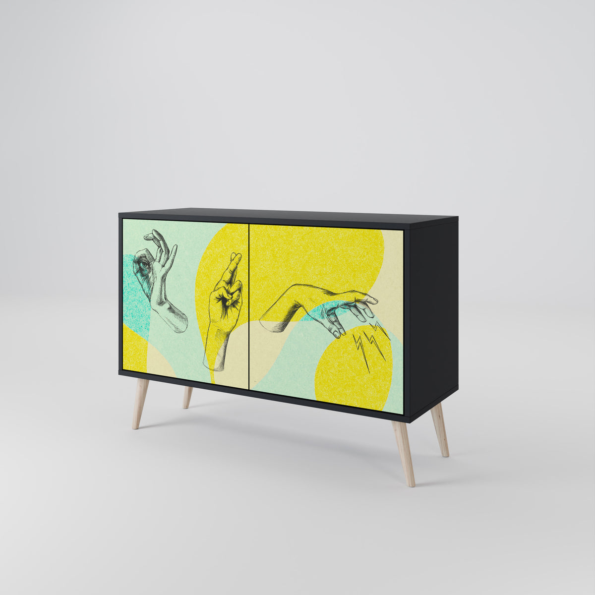 BODY LANGUAGE 2-türiges Sideboard