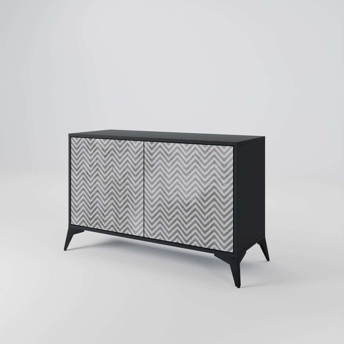 CONCRETE ZIG ZAG 2-türiges Sideboard