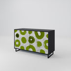 GREEN RHAPSODY Sideboard mit 2 Türen in Schwarz