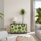 GREEN RHAPSODY Sideboard mit 2 Türen in Schwarz